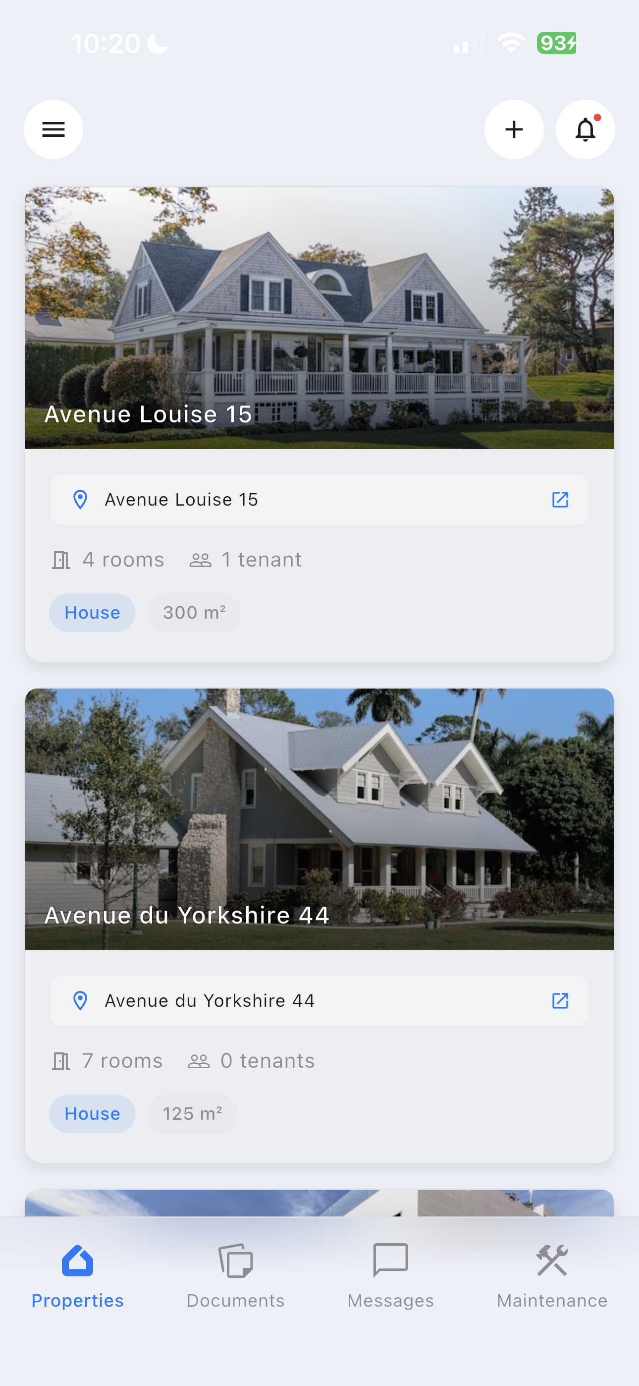 Property List - Light